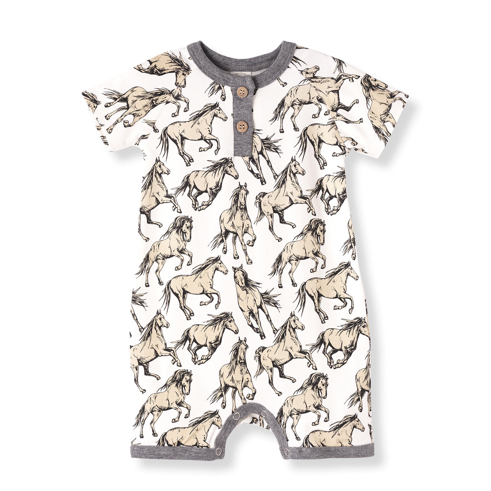 Wild Horses Bamboo Short Romper