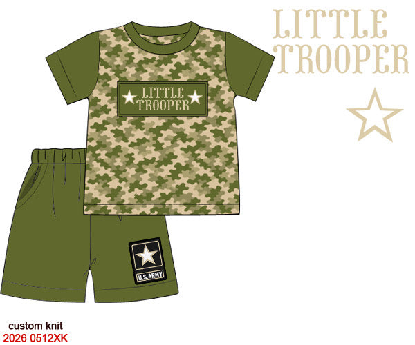 Little trooper boy set